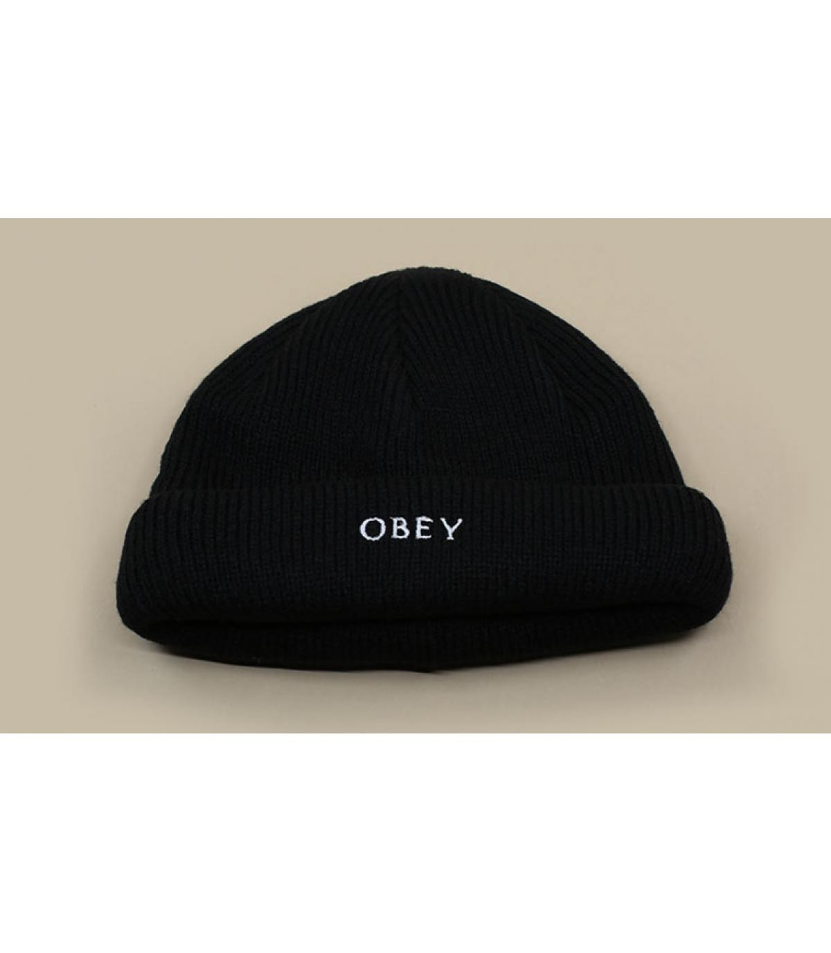 Rollup Beanie black Obey